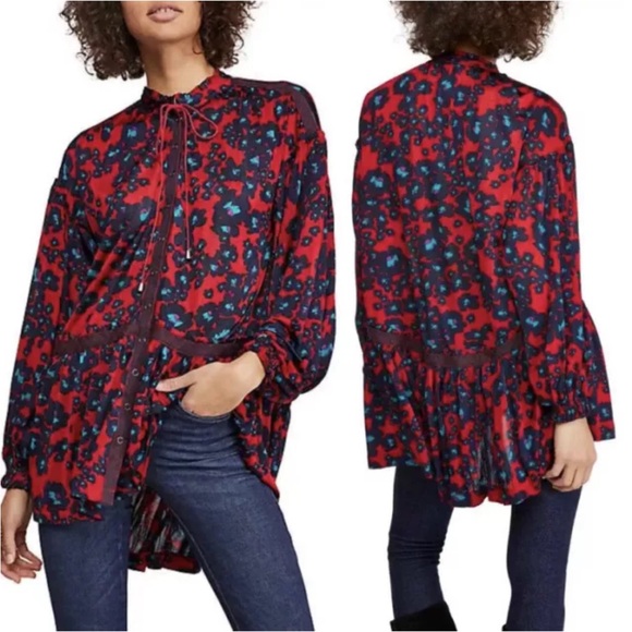 Free People Tunic/Dress Oversized Size S - Picture 6 of 7